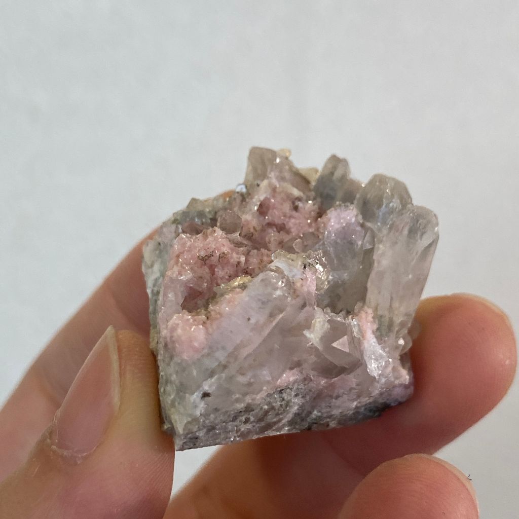 22L25001B 保加利亞菱錳礦共生水晶 20.3g $1500 (3)