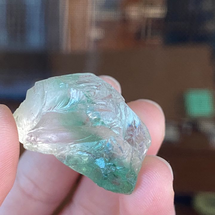 22L03001C 哥倫比亞綠幻影螢石 19.1g $3900 (1)