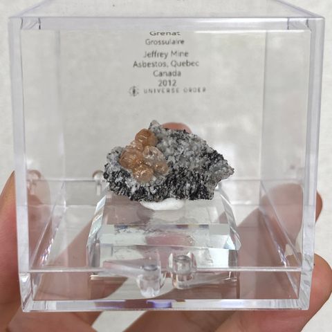 23E04003B 加拿大魁北克香檳色石榴石 3.1g $1800 (1)