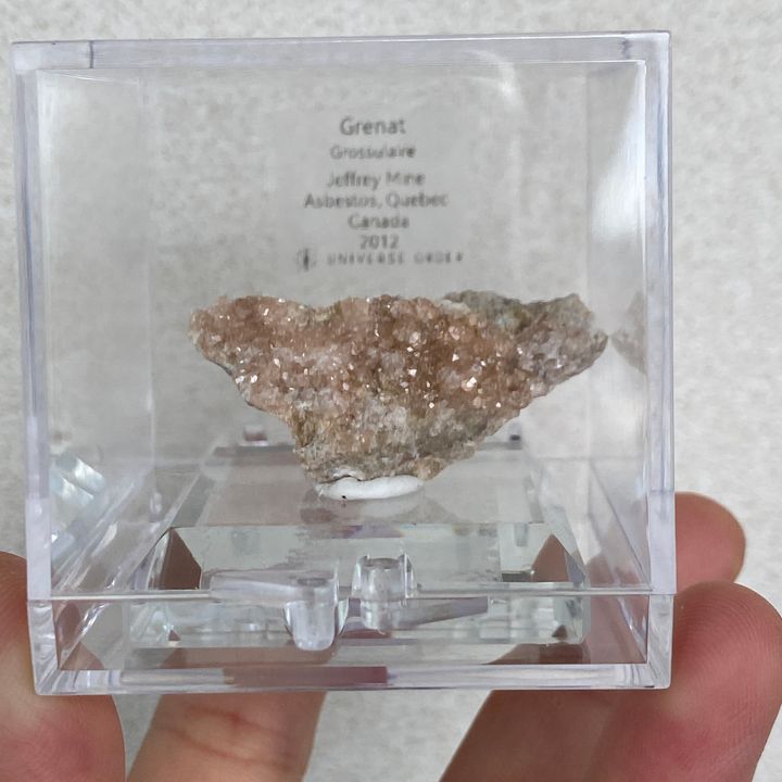 23E04003E 加拿大魁北克香檳色石榴石 9.6g $1000 (1)