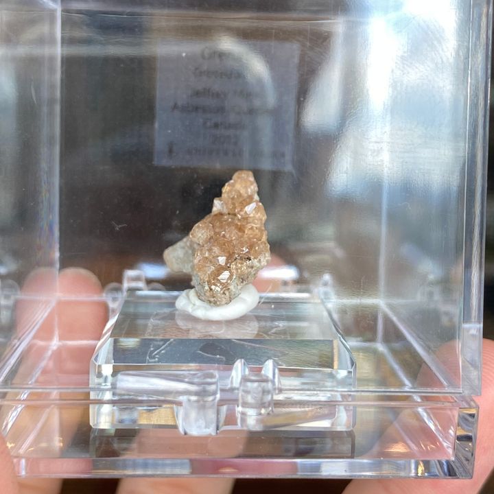 23E04003F 加拿大魁北克香檳色石榴石 2.8g $1350 (1)