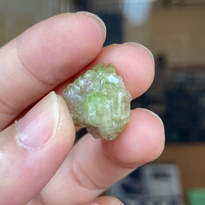 23E137A3 加拿大魁北克翠色維蘇威石 3.3g $2200 (2)