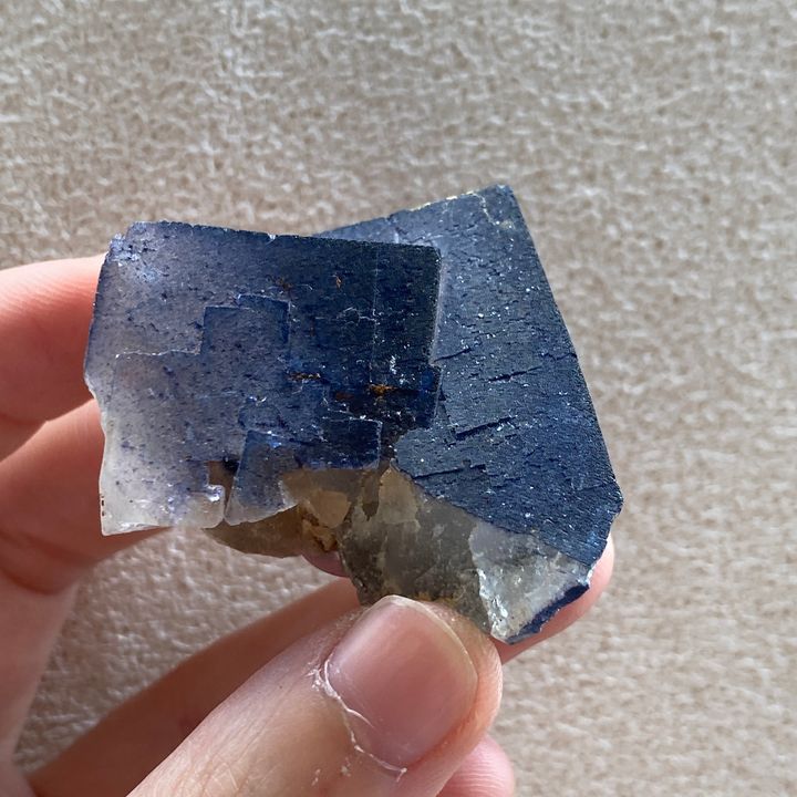 英國藍墨水螢石 I Elbolton Mine 48.3g 23E03EM8 (1)