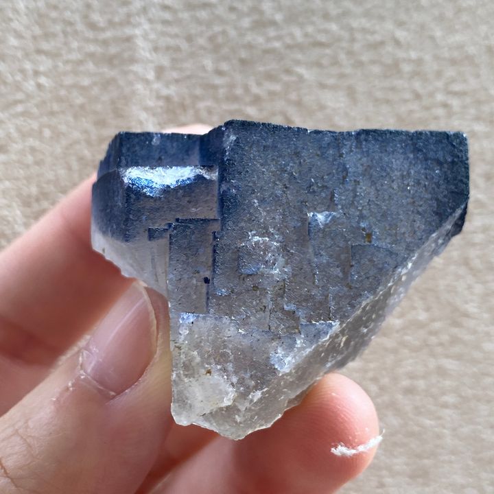 英國藍墨水螢石 I Elbolton Mine 58.g 23E03EM9 (2)
