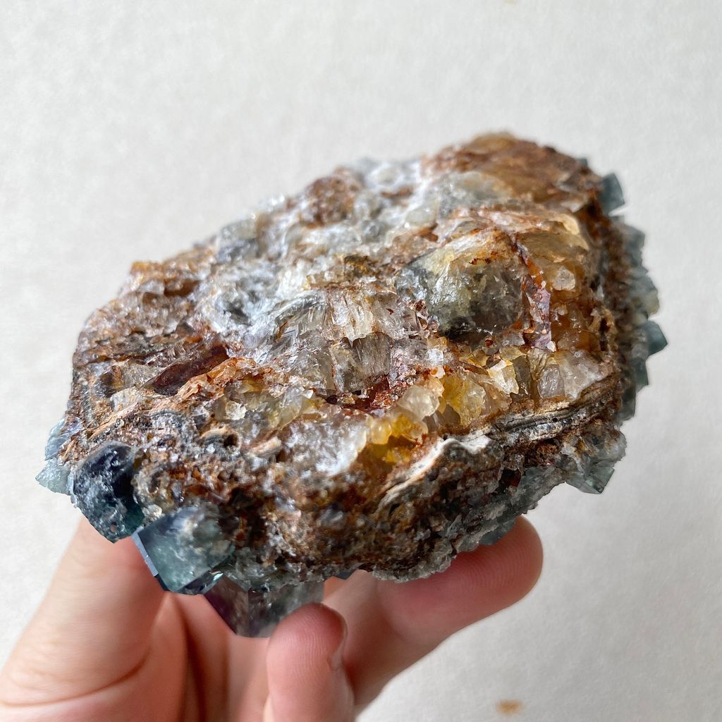 超新星礦袋｜英國日光螢石 22L03SNB4 466.8g  (7)