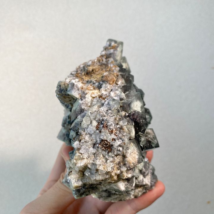 格林丘礦袋｜英國日光螢石 精品礦標 23B03GHD (2)