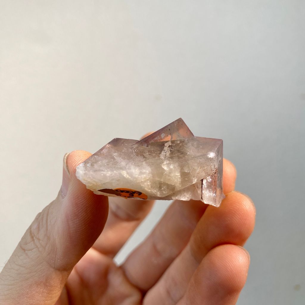 雪莉｜英國日光螢石 精品礦標 23D03STSE (3)