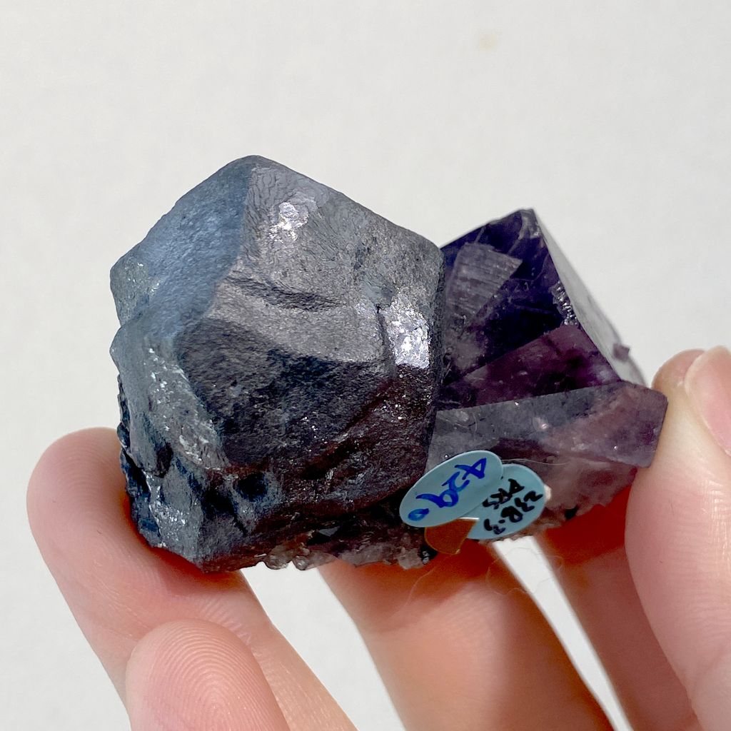 紫雨｜英國日光螢石 精品礦標 23B03PRS (5)