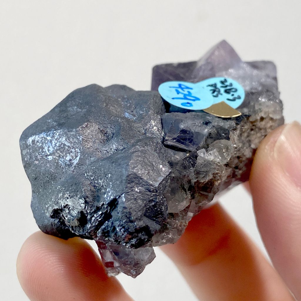 紫雨｜英國日光螢石 精品礦標 23B03PRS (6)