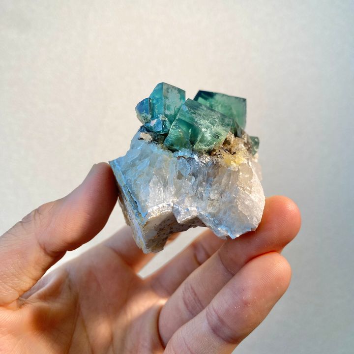 頑皮侏儒礦袋｜英國日光螢石 23D03NGB8 (2)