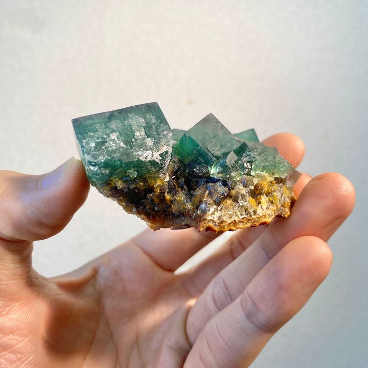頑皮侏儒礦袋｜英國日光螢石 23D03NGC10 (2)