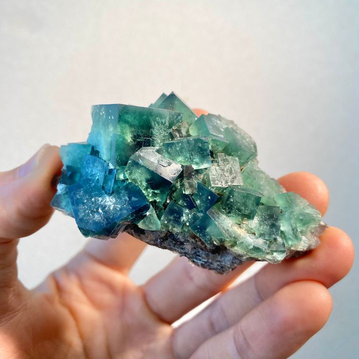 頑皮侏儒礦袋｜英國日光螢石 23D03NGC11 (1)