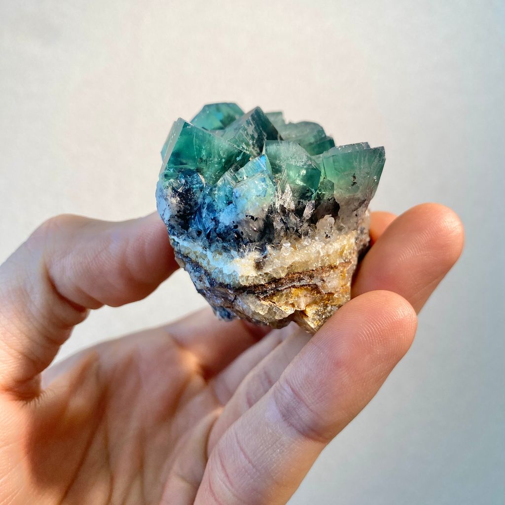 頑皮侏儒礦袋｜英國日光螢石 23D03NGC14 (2)