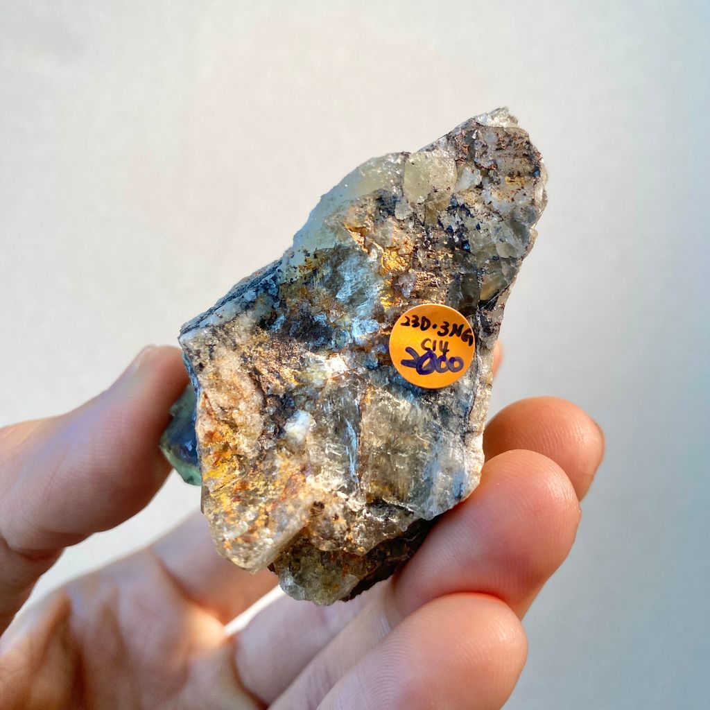 頑皮侏儒礦袋｜英國日光螢石 23D03NGC14 (6)