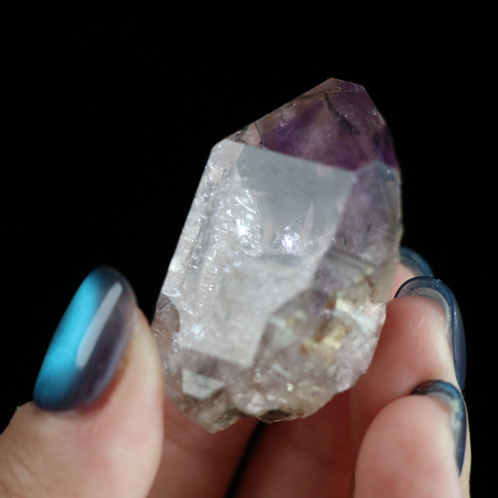 無色   水晶 : 俄羅斯寶石歐氏水晶-無色,50 克拉,1.25 英吋(約3.0 公分