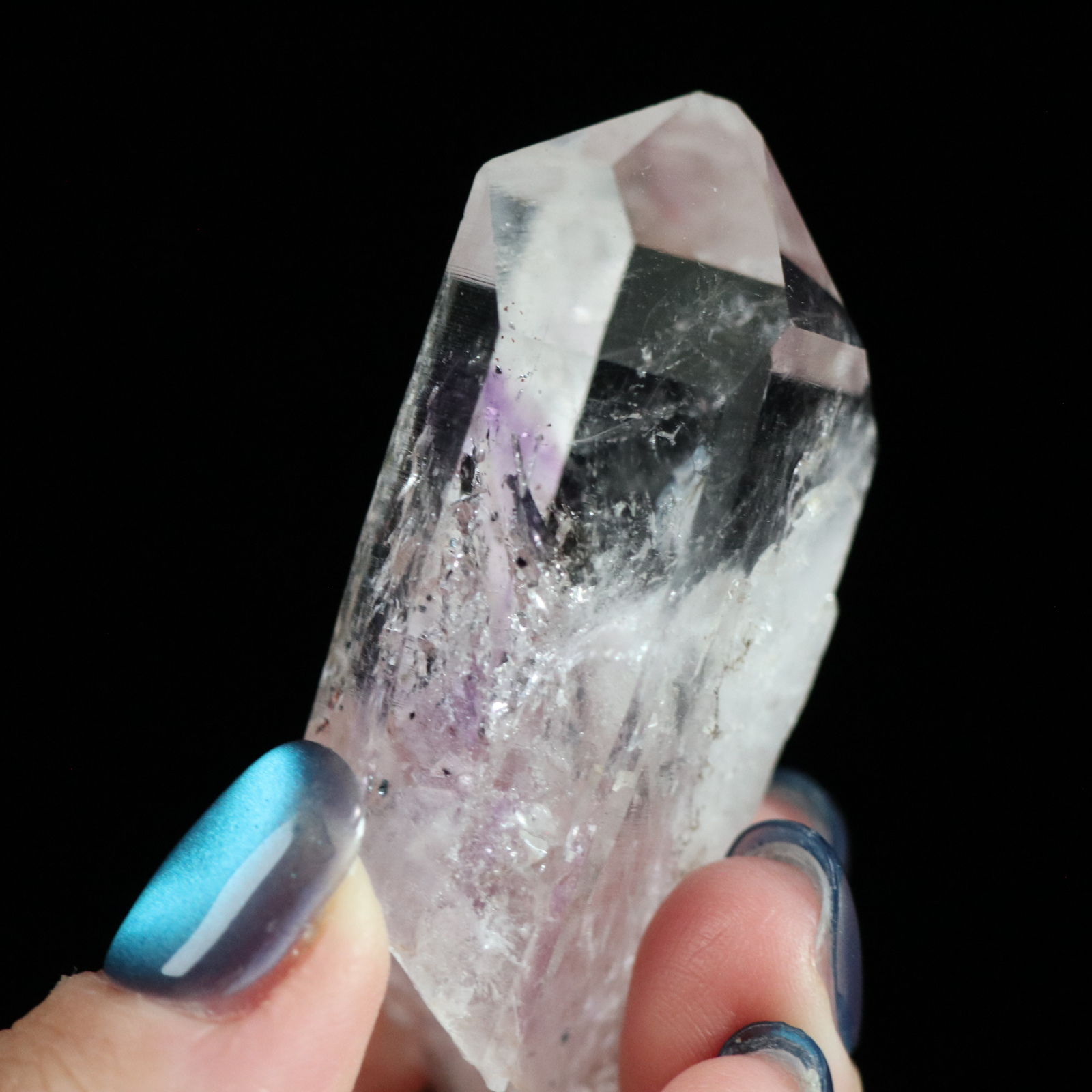 無色   水晶 : 俄羅斯寶石歐氏水晶-無色,50 克拉,1.25 英吋(約3.0 公分