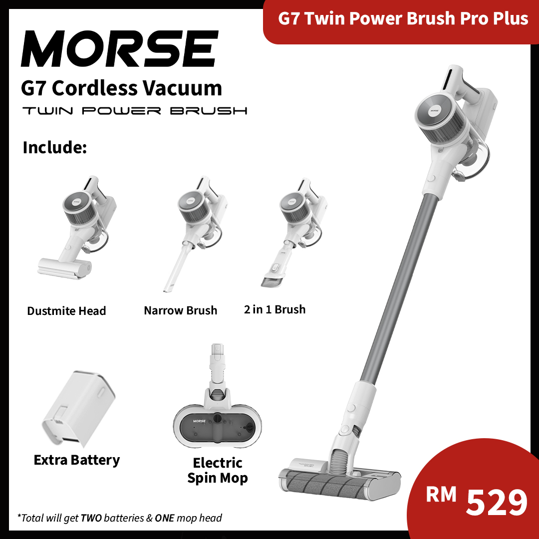 G7 twin power brush pro plus