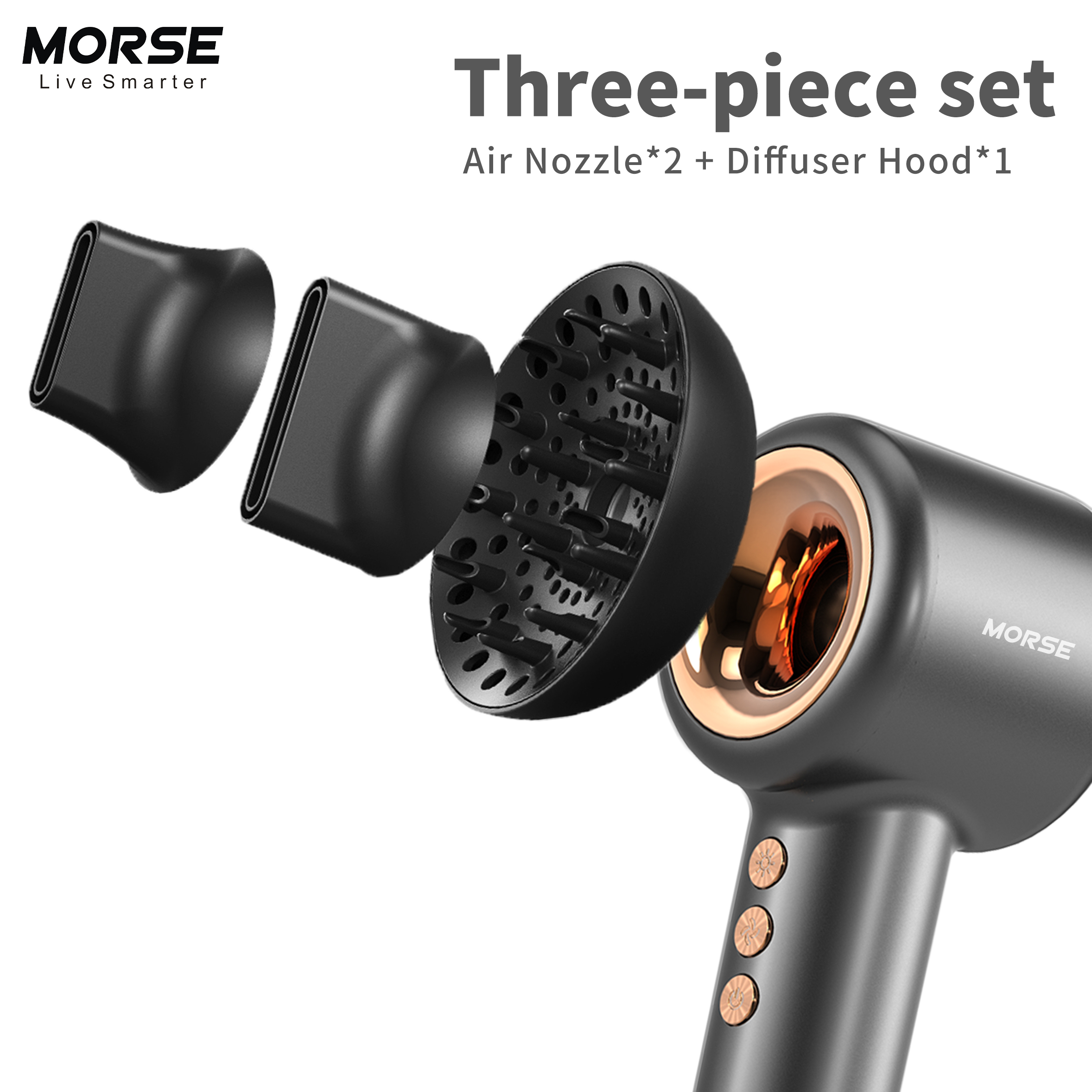 Morse Hurricane V3 Hair Dryer Morse Electronics Robotic Vacuum