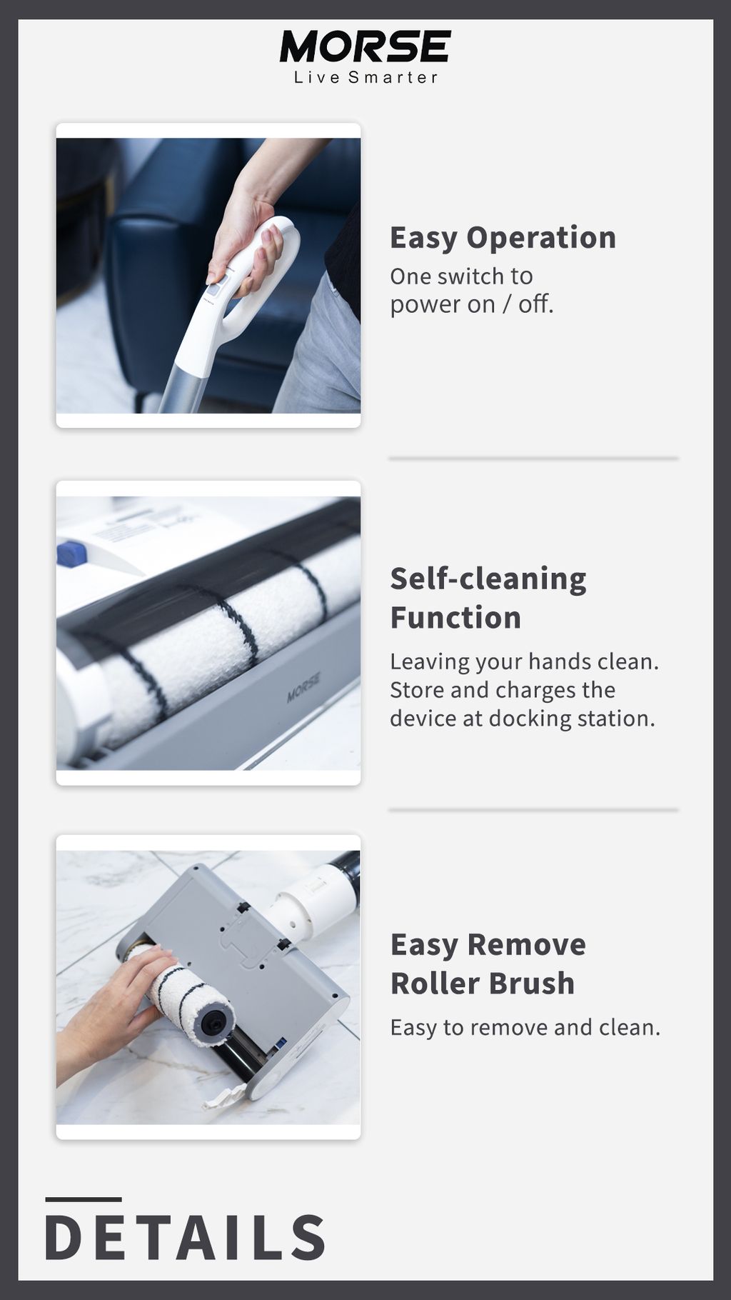 Morse Cordless Electric Floor Washer Morse Electronics