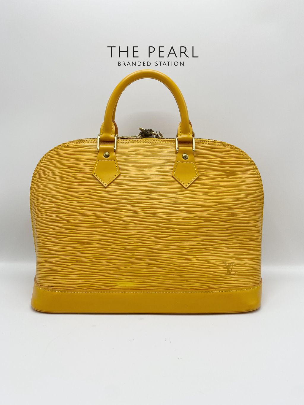 Louis Vuitton Alma PM Epi Leather Yellow – The Pearl Branded Station