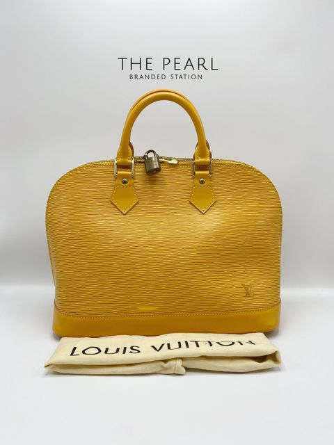 Louis Vuitton Amarante Monogram Vernis Houston Bag - Yoogi's Closet