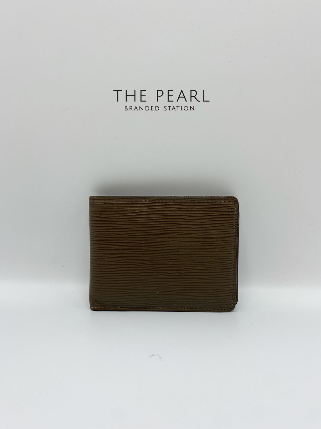 slender wallet epi leather