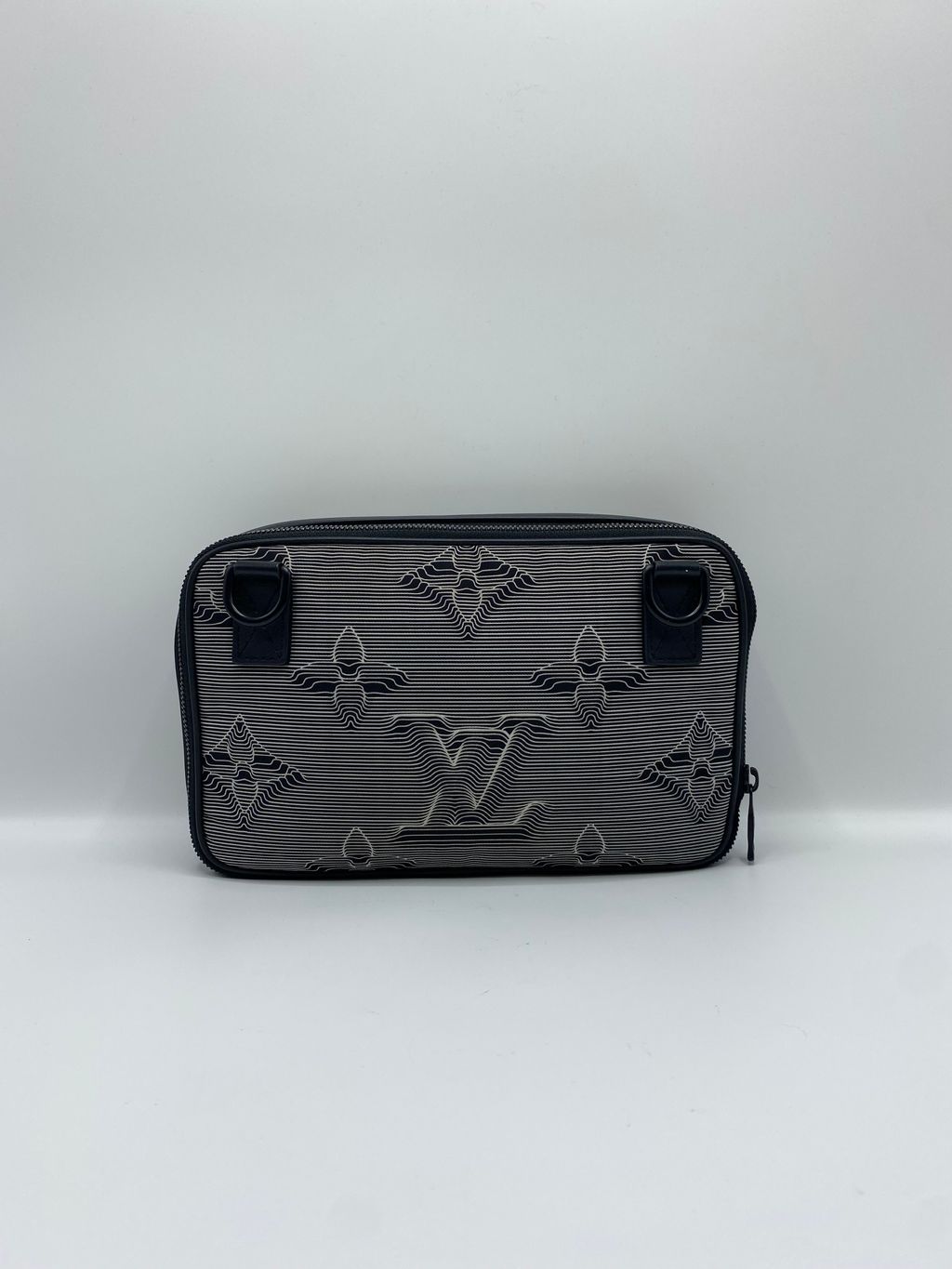 Louis Vuitton Expandable Messenger Bag Limited Edition 2054 Monogram  Textile Black 221769313