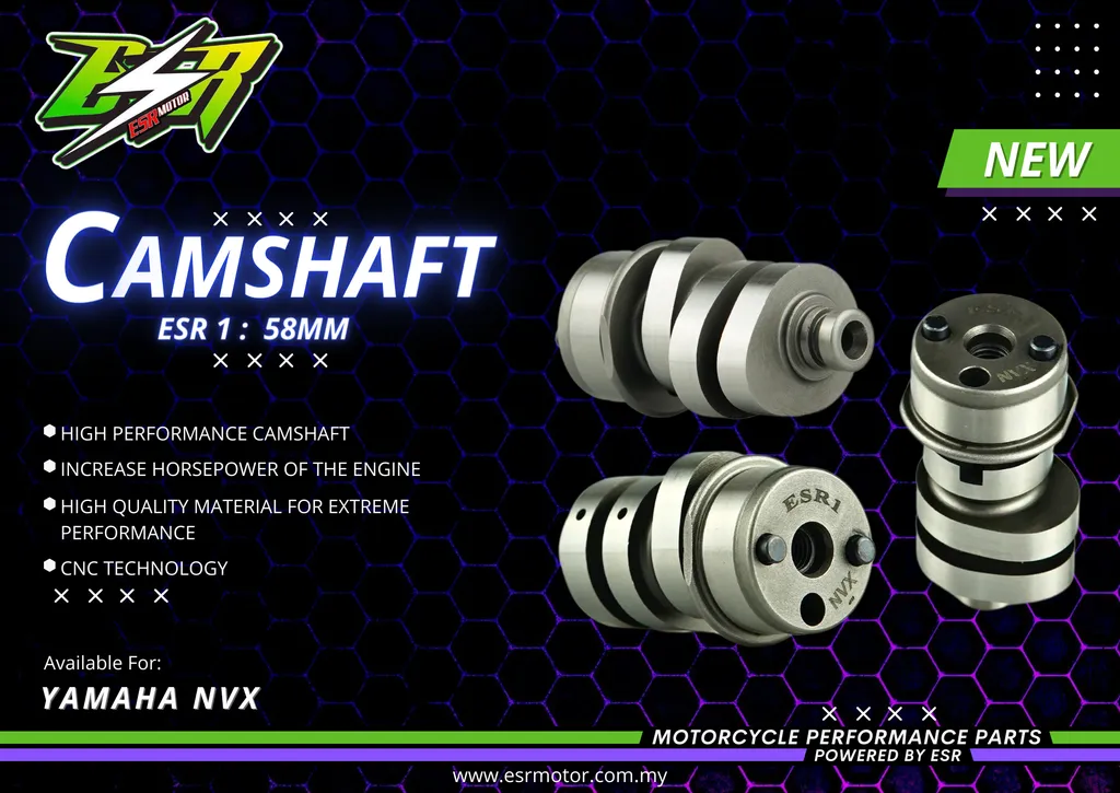CAMSHAFT ESR MOTOR YAMAHA NVX 155