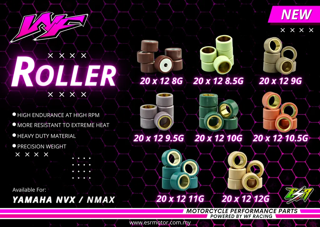 WF RACING ROLLER FOR YAMAHA NVX / NMAX