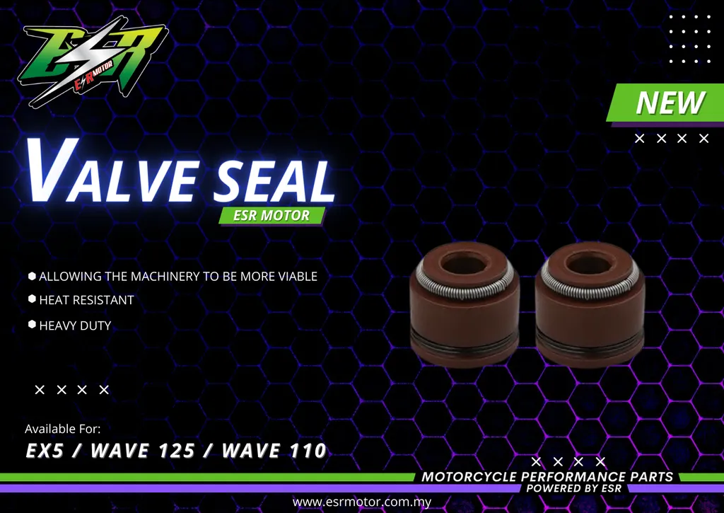 VALVE SEAL ESR MOTOR