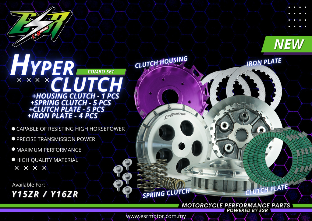 HYPER CLUTCH COMBO 4 - Y15 (ESR)