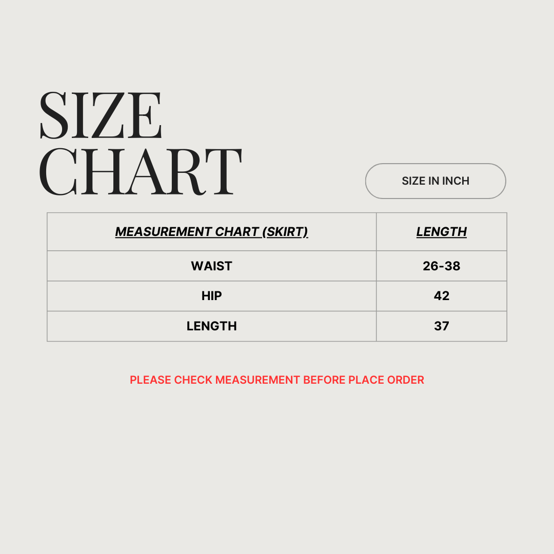 SIZE CHART ( SKIRT ) (1)