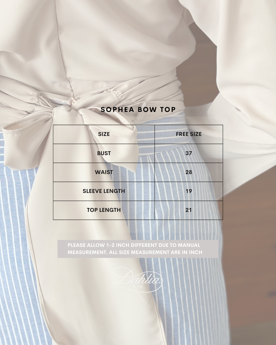 Tan Brown Minimalist Fashion Size Chart Instagram Story (Instagram Post (45)) (4)