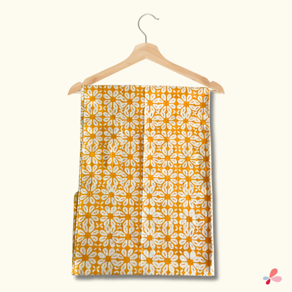 Yellow sunshine Taraa cotton poplin