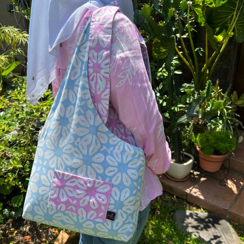 Blue pink pocket Taraa