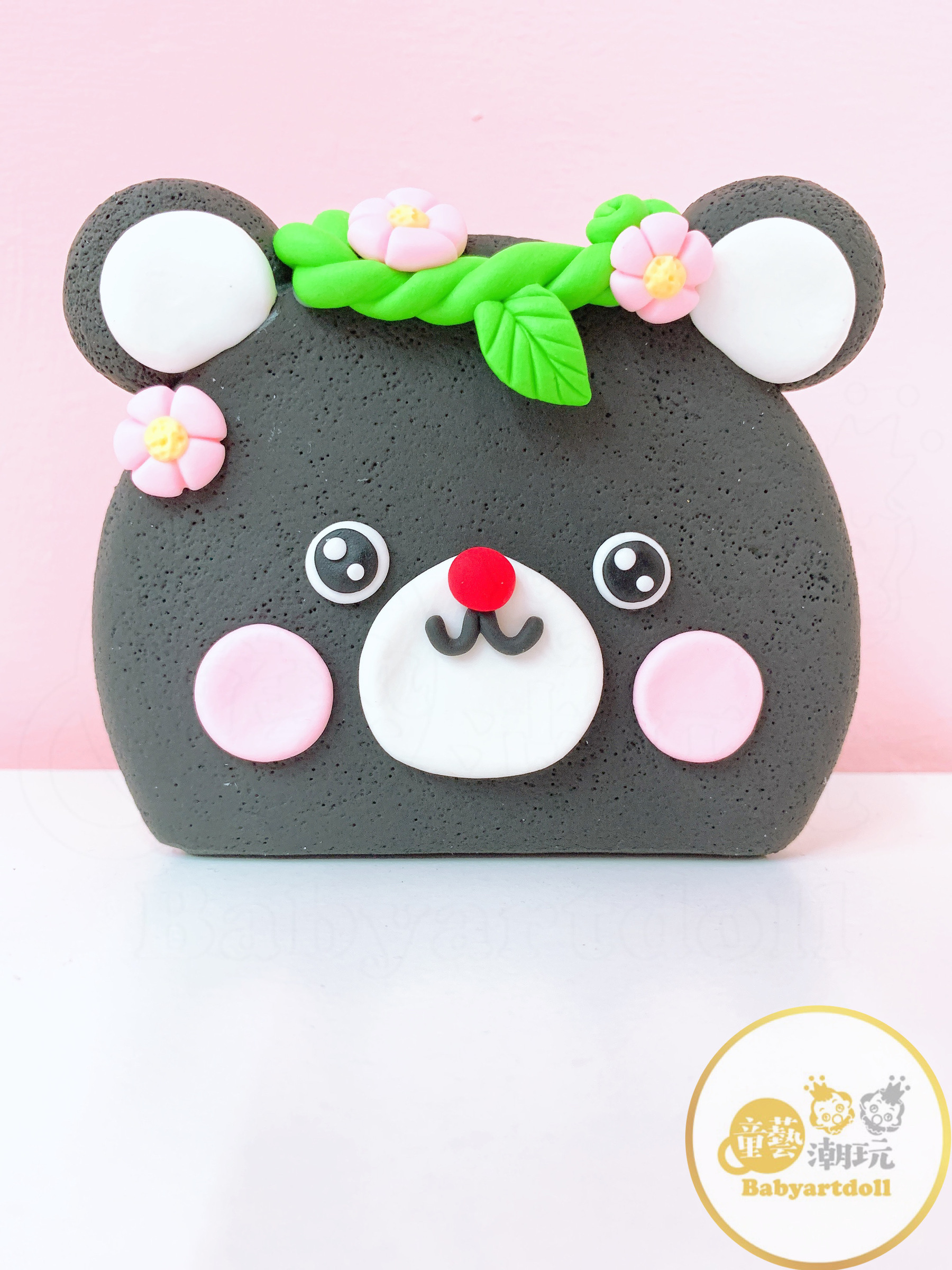 童藝潮玩手作黏土作品療癒系動物小夥伴黏土創作創意造型小筆筒甜甜價390元 童藝潮玩萬人粉專 屏東兒童黏土教學 兒童捏塑課程 寶寶手足拓印 客製訂製公仔