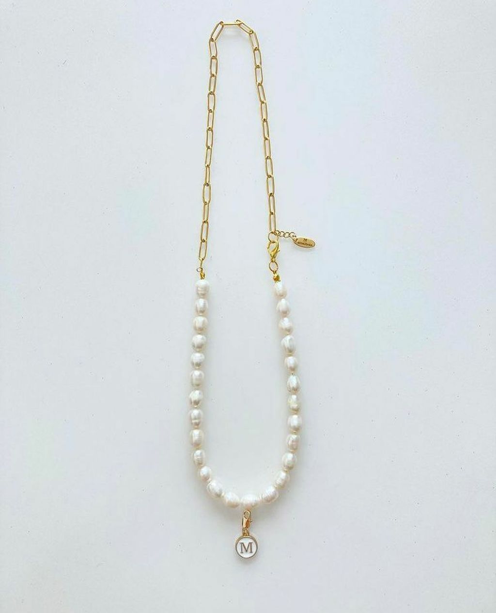 Natural Pearl Square Chain 1.jfif