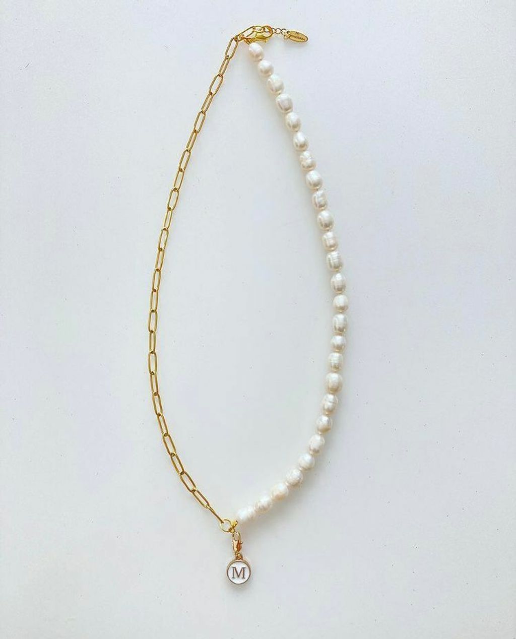 Natural Pearl Square Chain 3.jfif