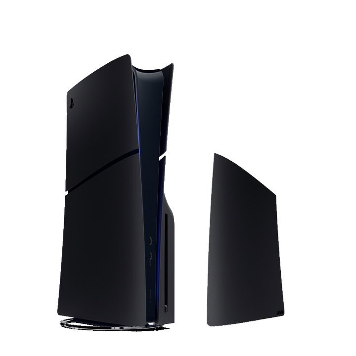 PS5-Slim-cover-Black-top