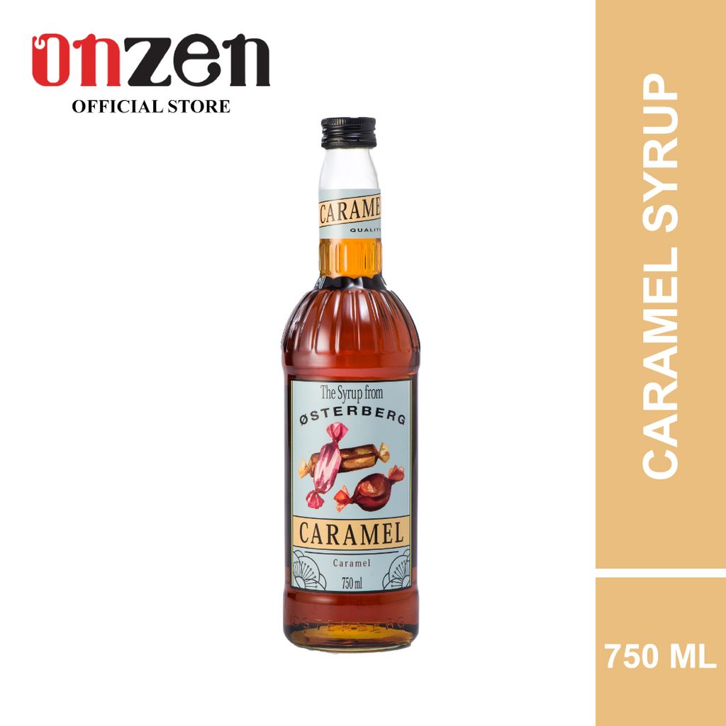 Østerberg Caramel Syrup 750ml ONZEN Food Service