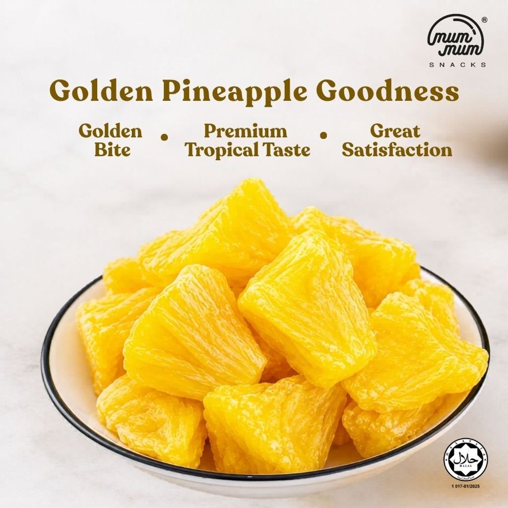 Dried Pineapple Cube-3