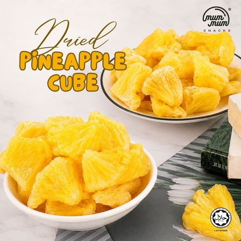 Dried Pineapple Cube-1