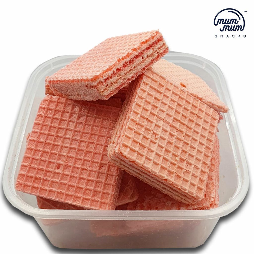 Strawberry Wafer Biscuit / Biskut Wafer Strawberry Mum Mum Snacks