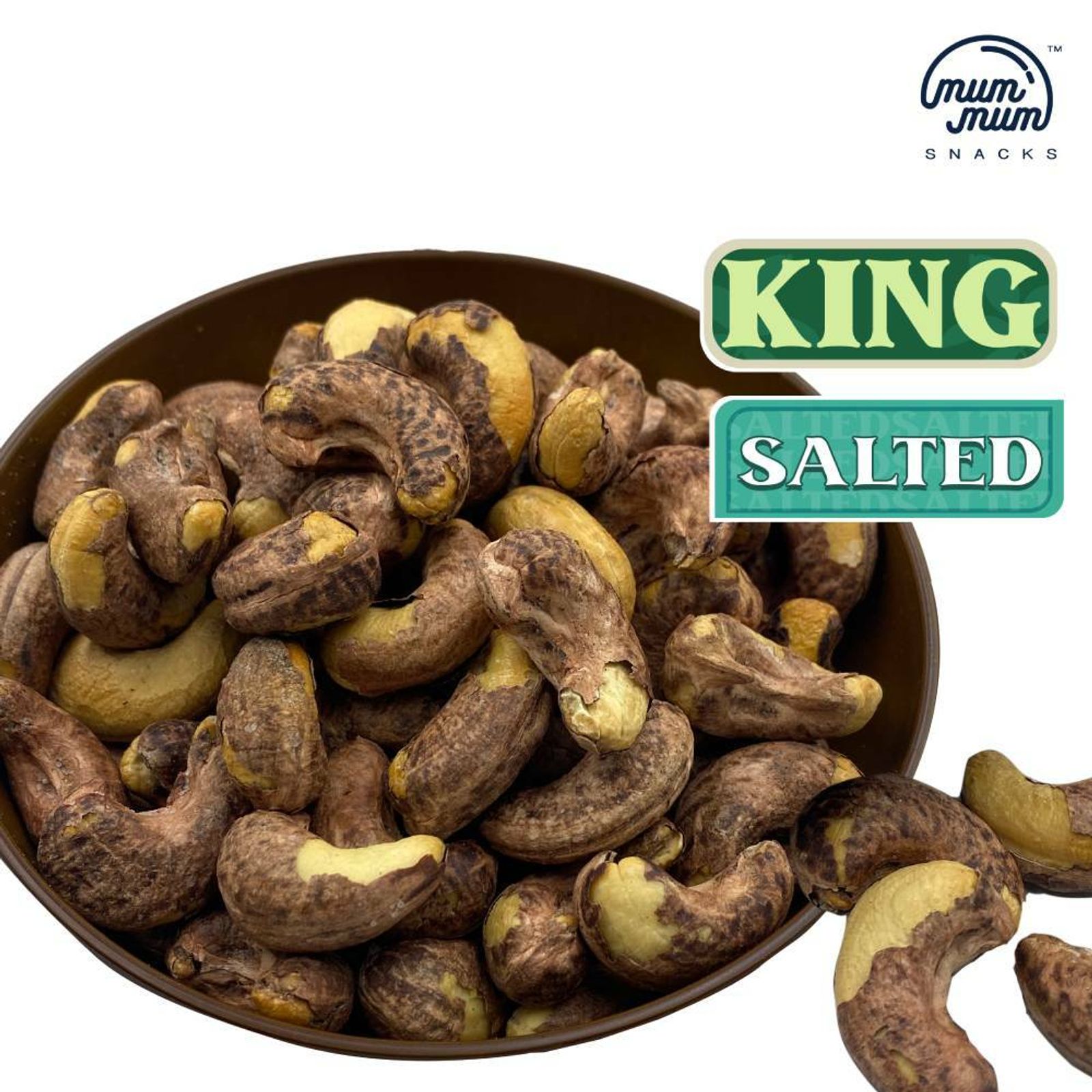 Premium Roasted Salted King Cashew Nut with Skin — photo 1
