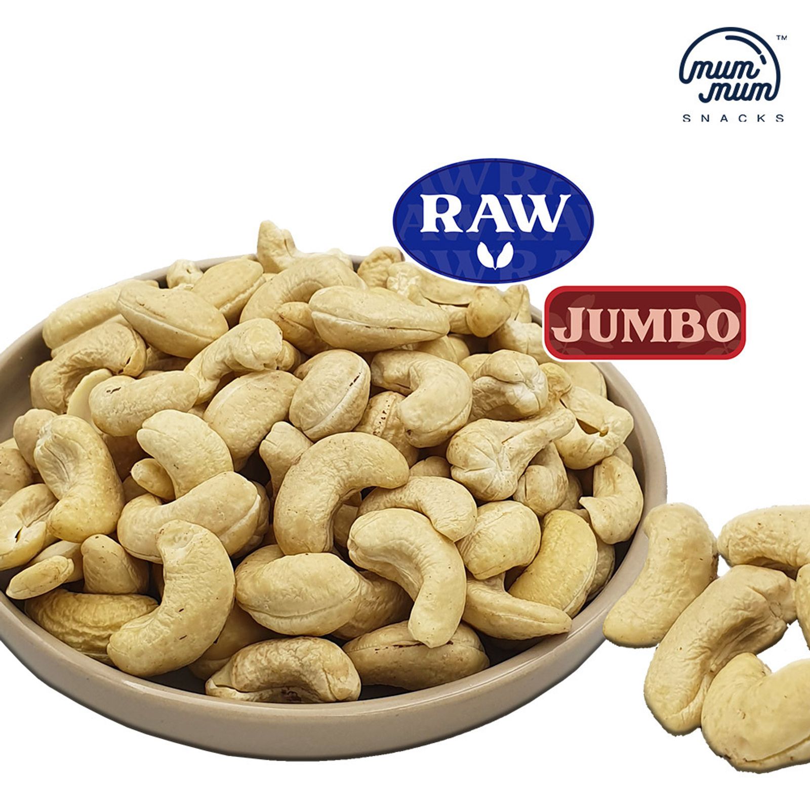 Premium Vietnam Raw Jumbo Cashew Nut / Gajus Jumbo Mentah