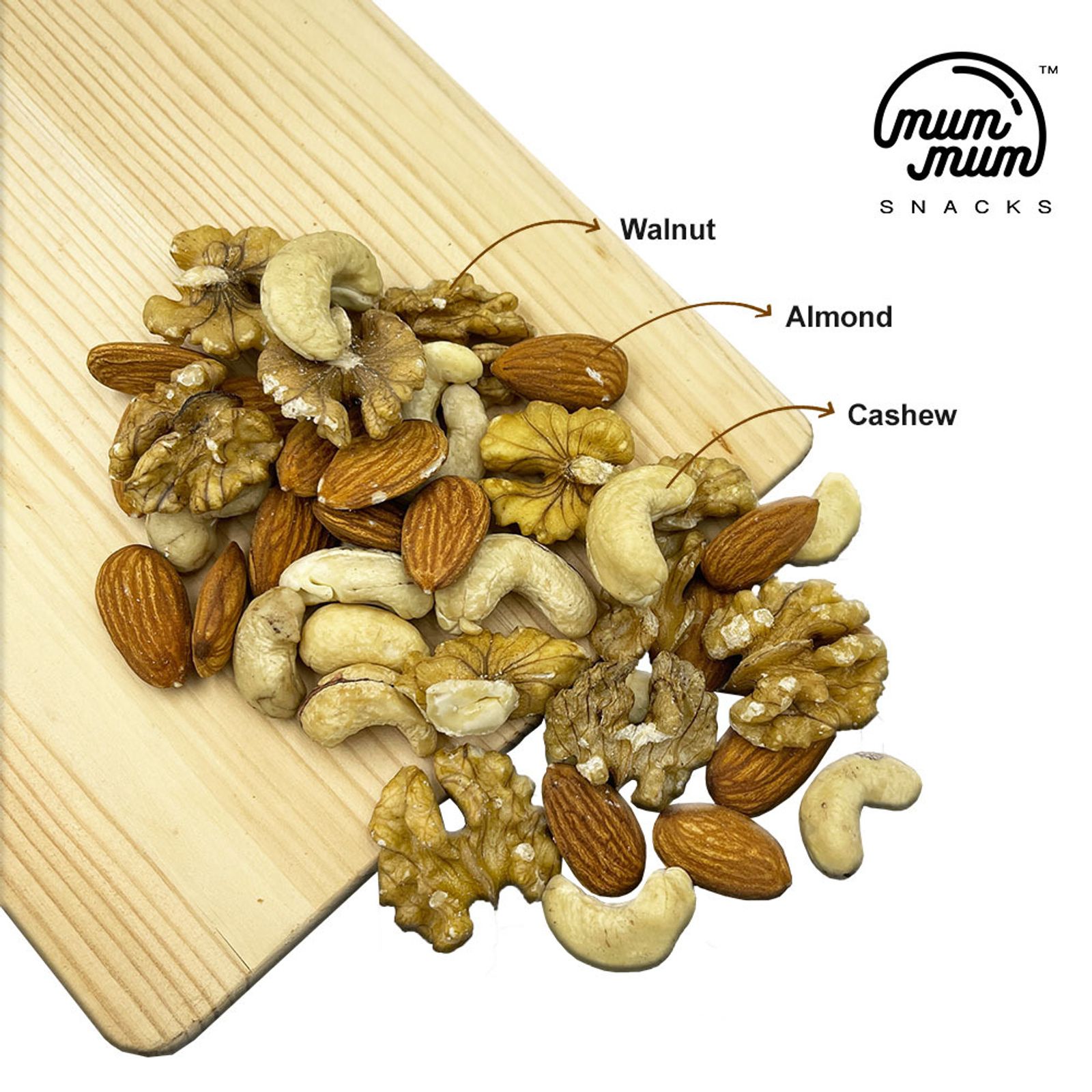 3 in 1 Assorted Raw Mix Nuts / Mix Nut Mentah — photo 2