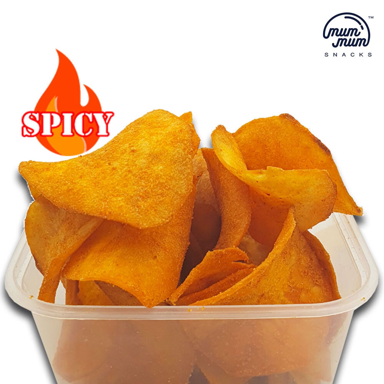 Kerepek Ubi Goreng Pedas / Spicy Tapioca Chips [400g]