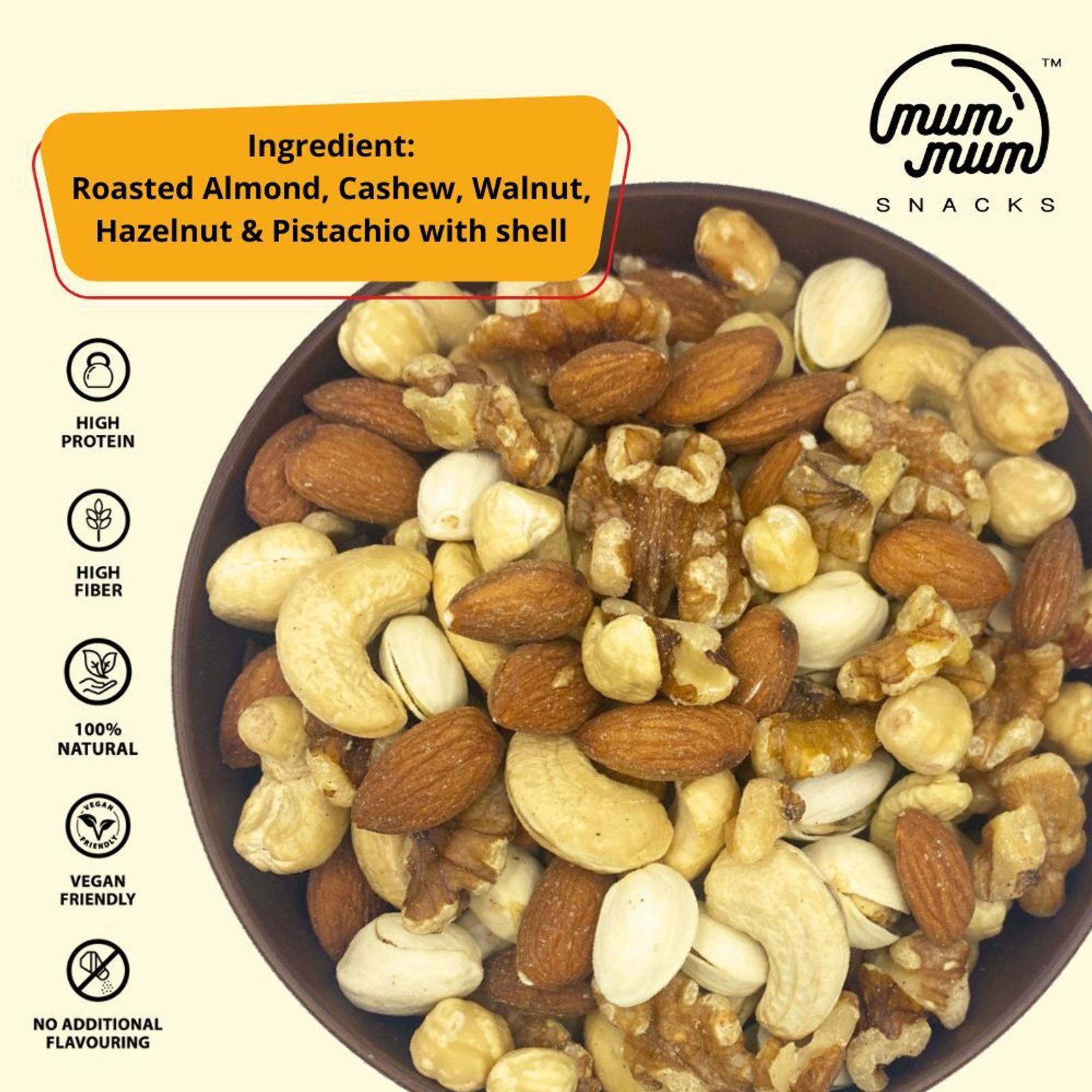 Mum Mum 5 Wonders Premium Roasted Mixed Nuts — photo 2