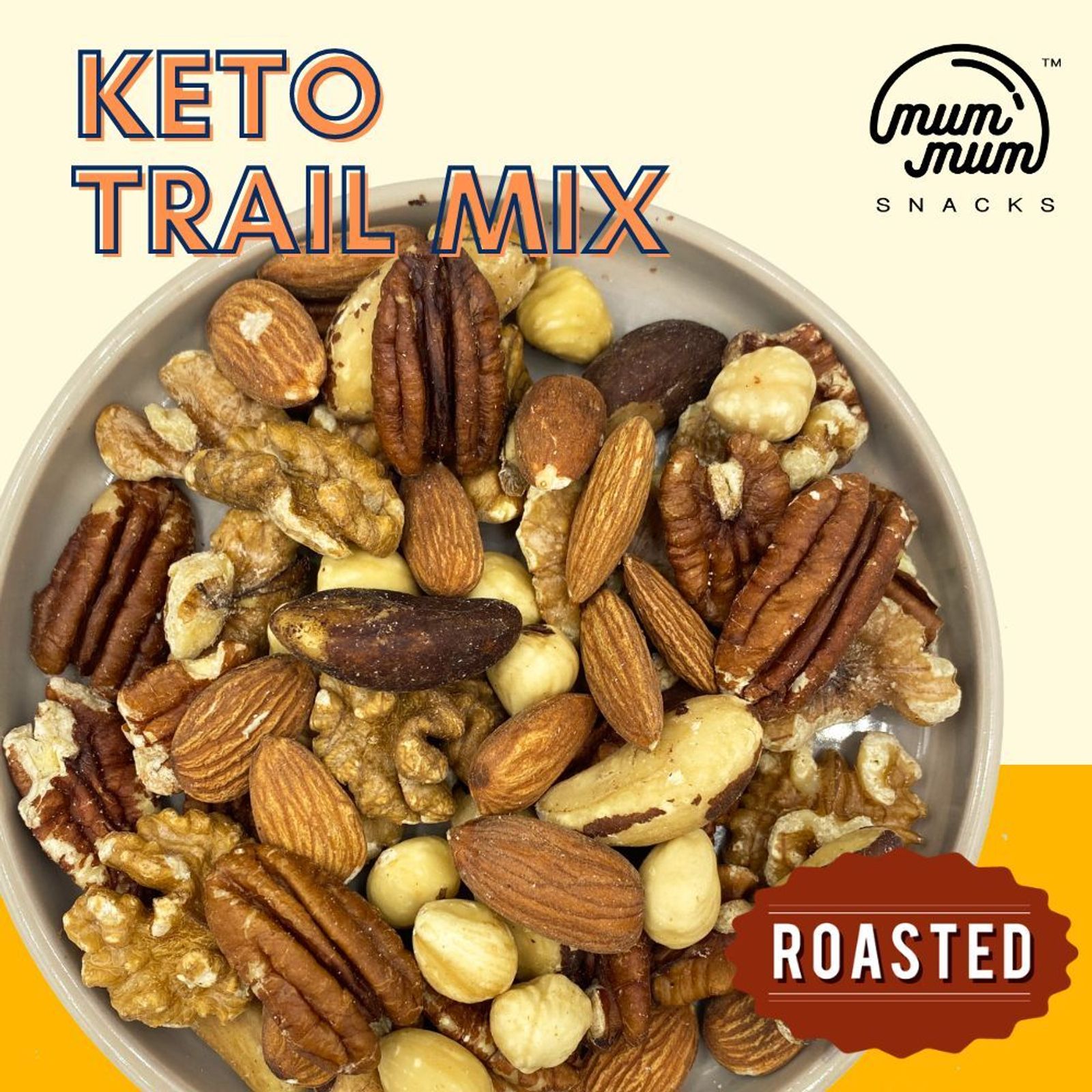 Keto Roasted Trail Mix