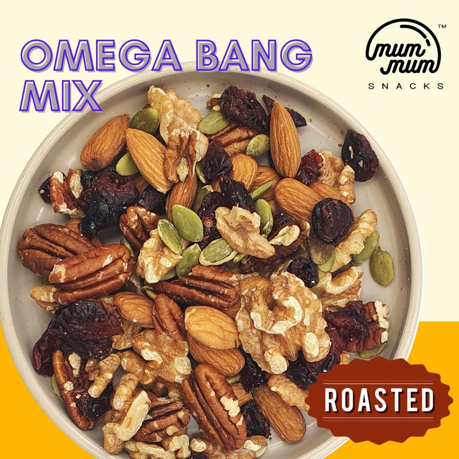 Omega Bang - Pecan, Walnut, Almond, Pumpkin Seed & Cranberry — photo 1